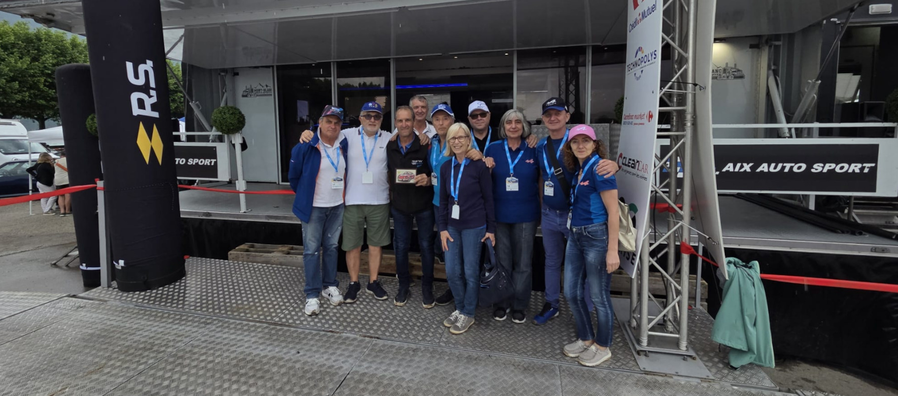 Cinque Equipaggi C.R.A.G.I. al 13° Rassemblement